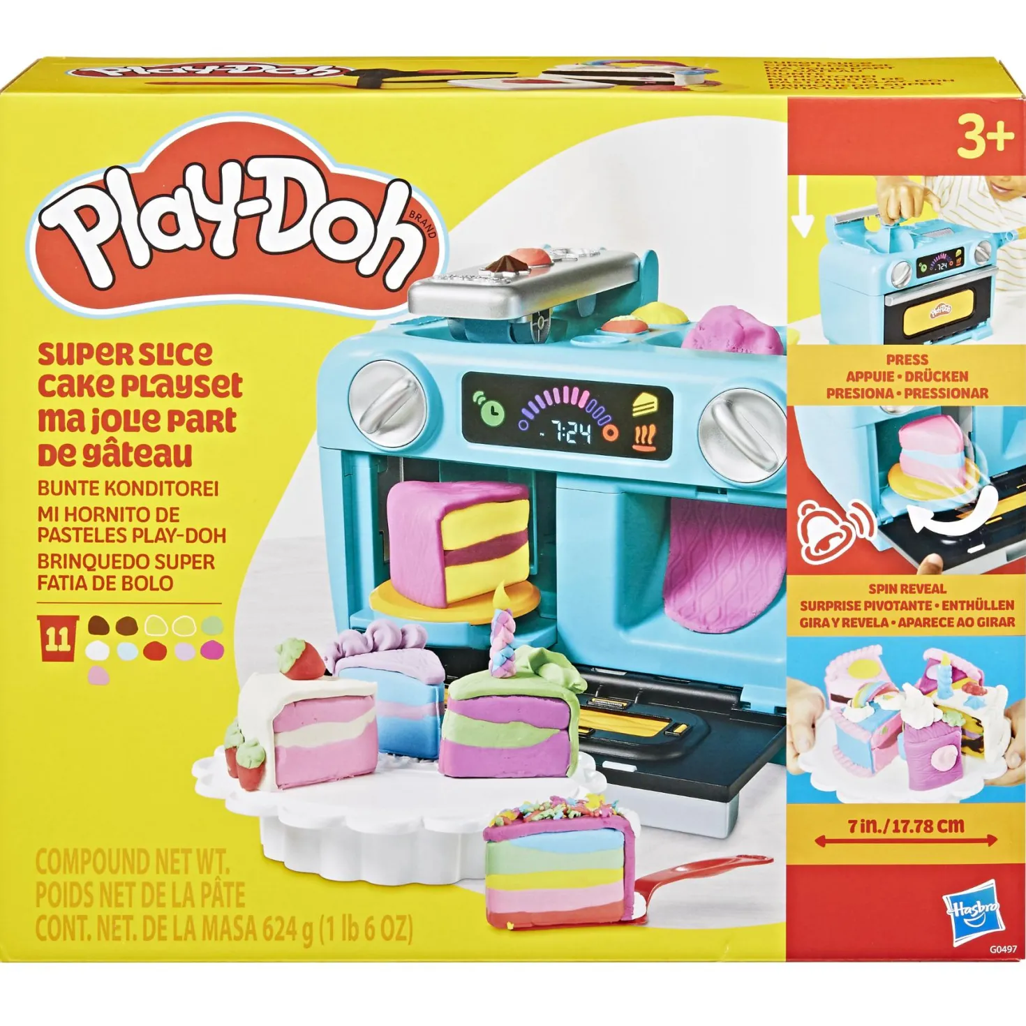 Play-Doh Super Slice Cake Playset