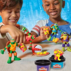 Play-Doh Teenage Mutant Ninja Turtles cowabunga creations