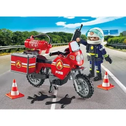 Playmobil 71466 Action Heroes Brandweer Op De Plaats Van Het Ongeval