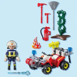 Playmobil 71825 brandweer quad