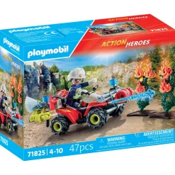 Playmobil 71825 brandweer quad