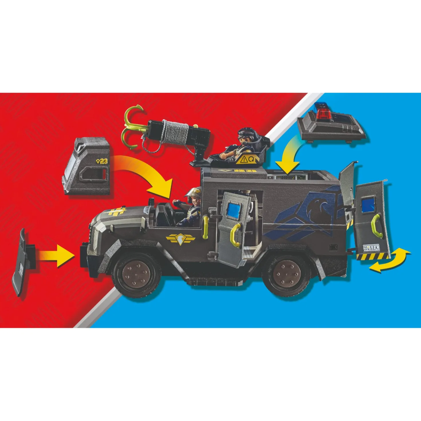 Playmobil 71144 City Action Terreinwagen