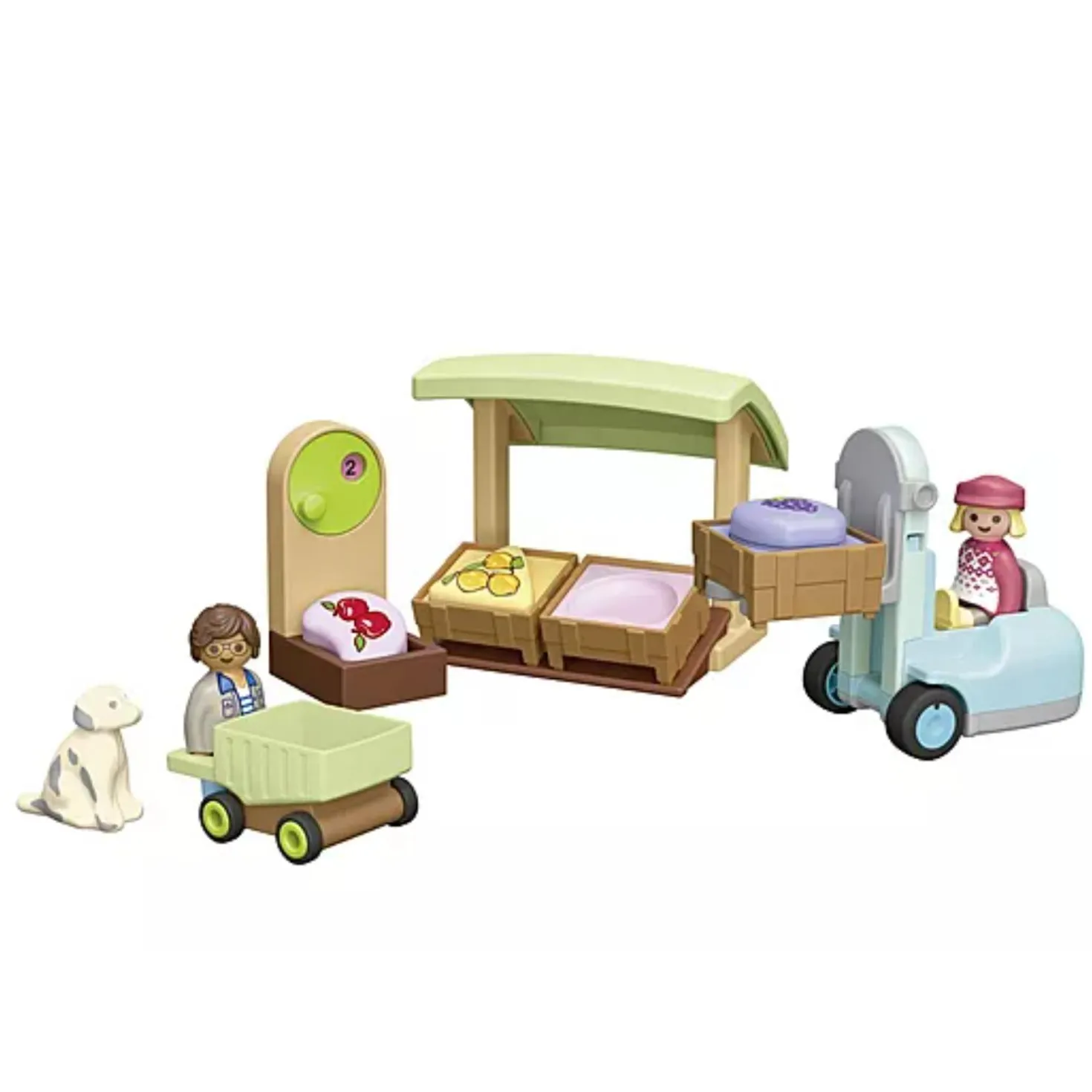 PlayMobil 71691 Junior Biologische marktkraam & Heftruck