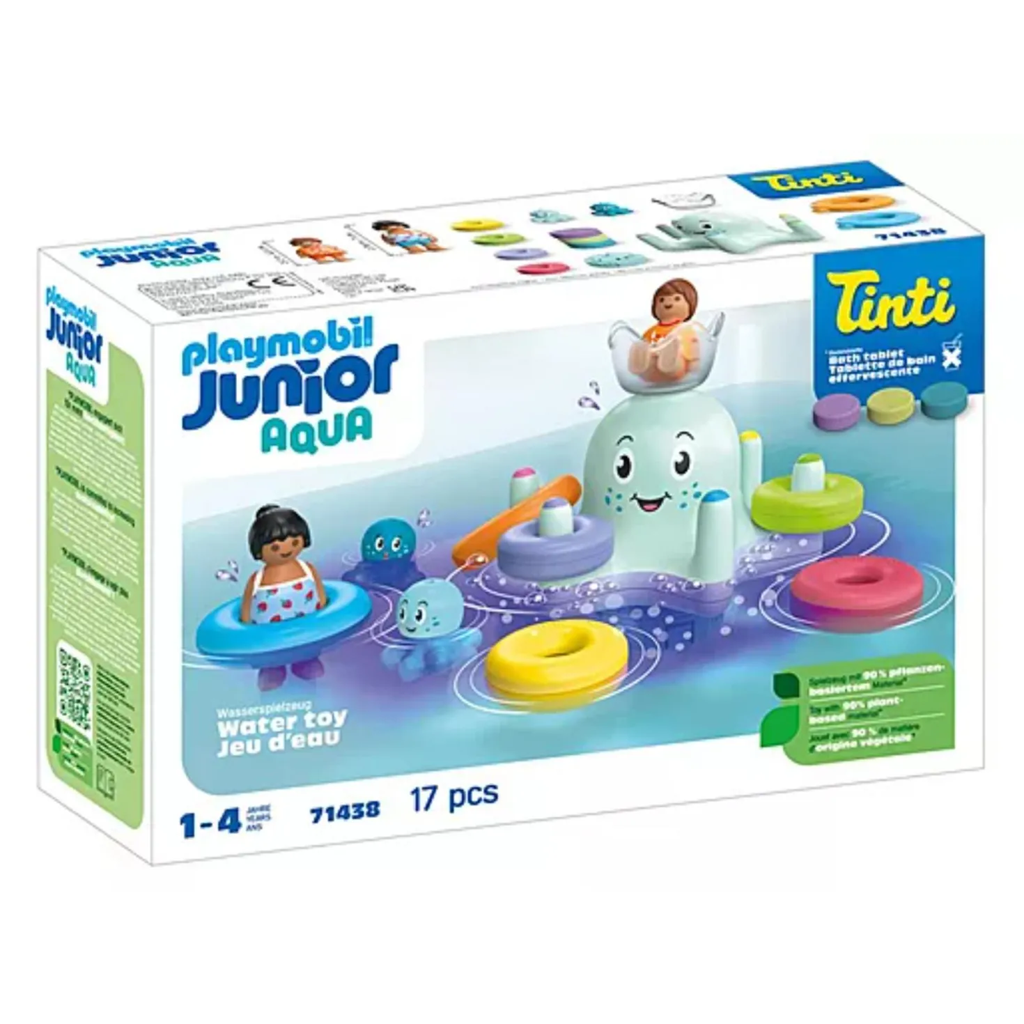 PlayMobil 71438 Junior & Tinti: Kleurrijke kraken