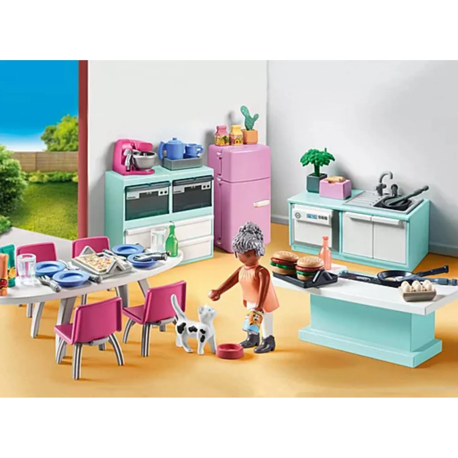 PlayMobil 71608 Keuken met eethoek