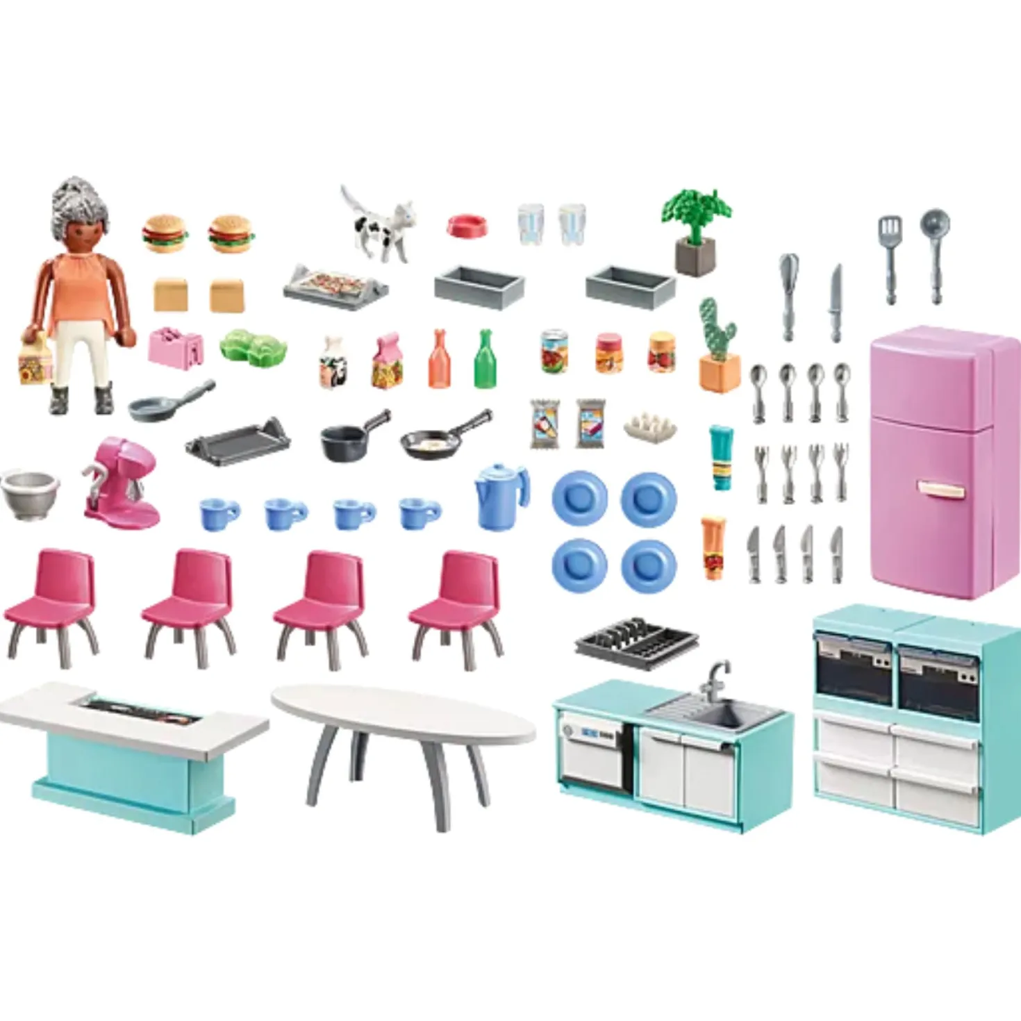 PlayMobil 71608 Keuken met eethoek