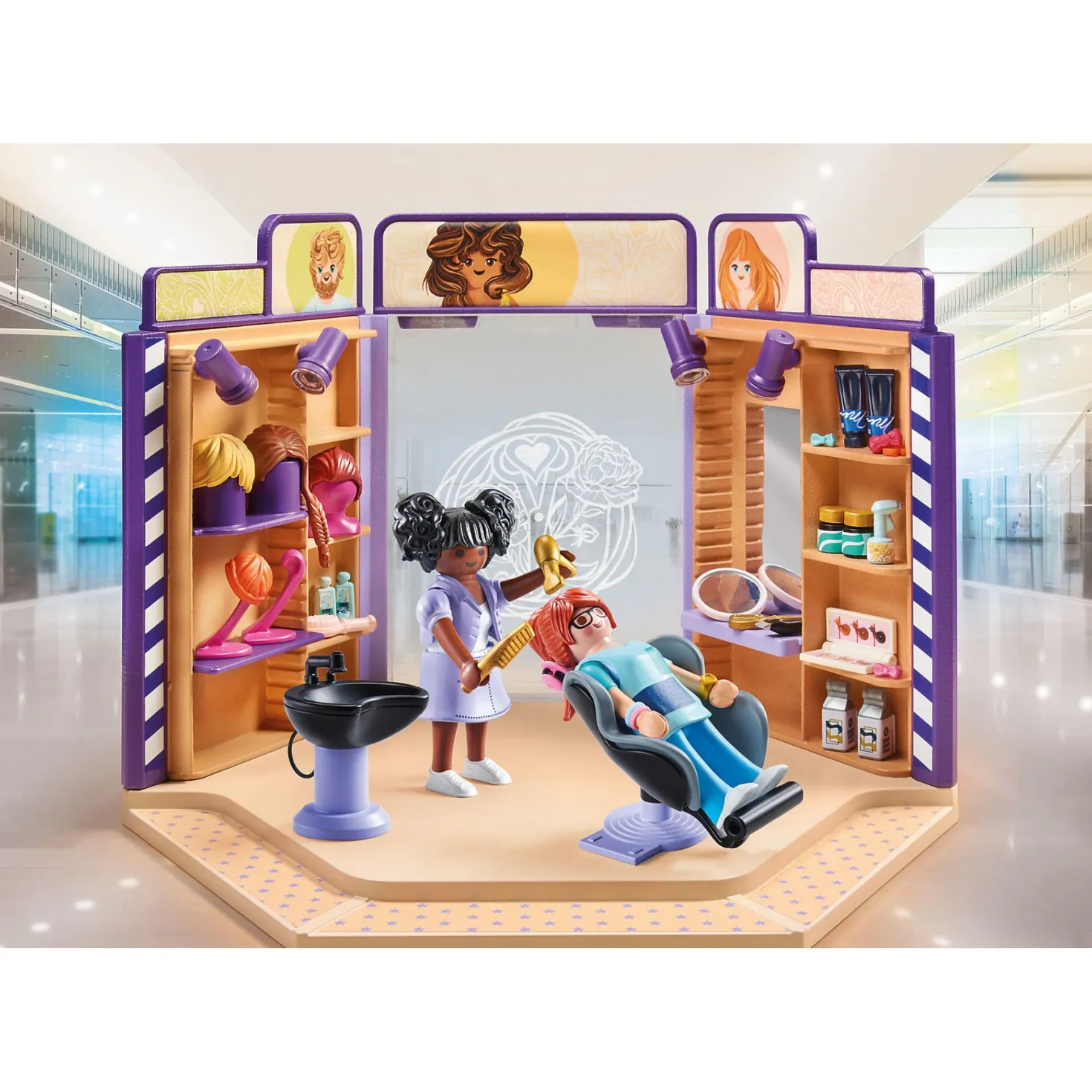 Playmobil 71535 My Life Kapsalon