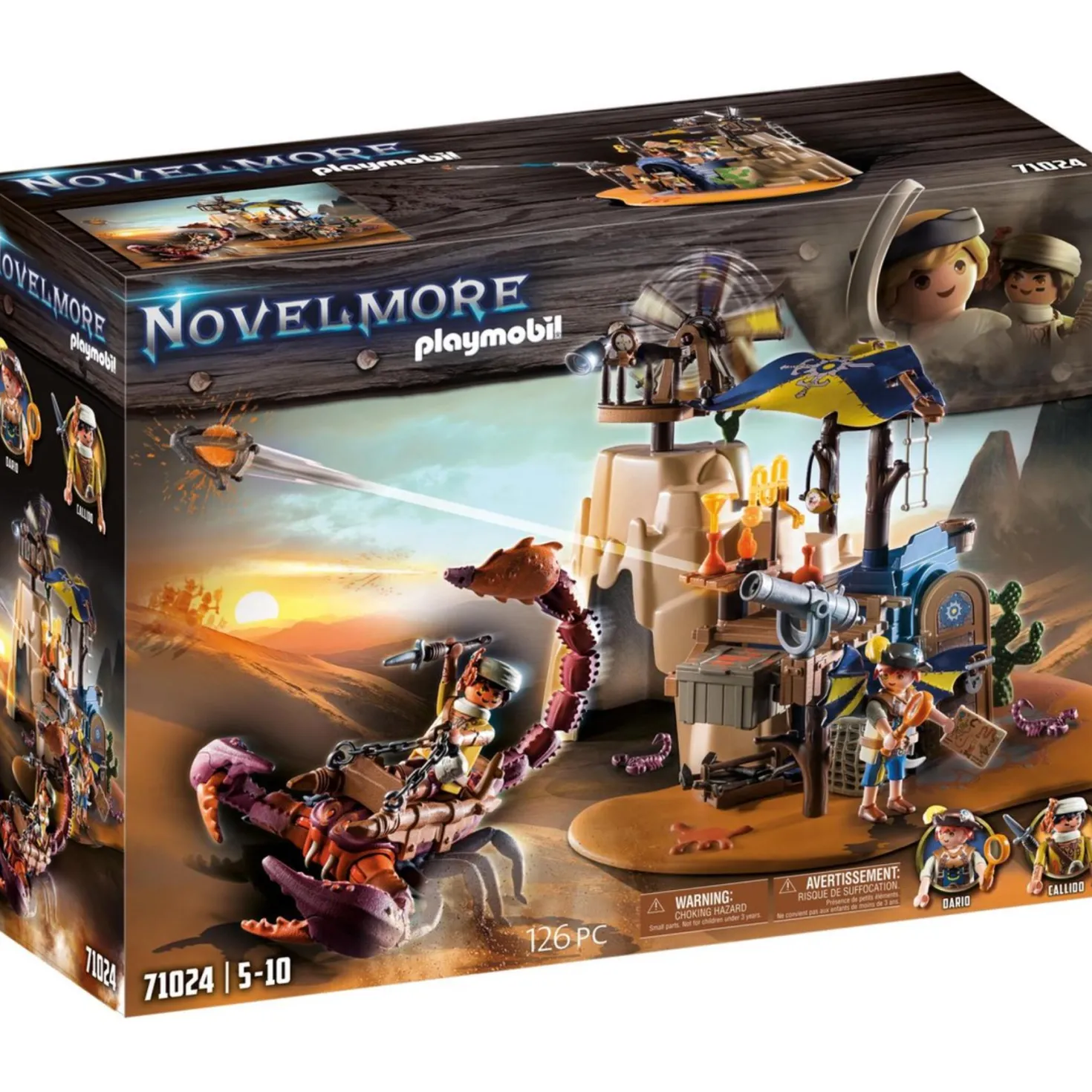 Playmobil 71024 Novelmore Sal'ahari Sands - Schorpioenenjacht op het wrak