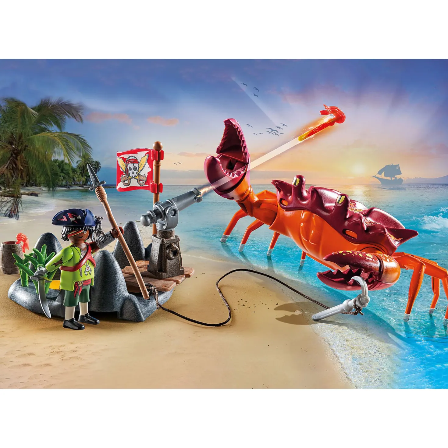 Playmobil 71532 Pirates Strijd Tegen De Gigantische Krab
