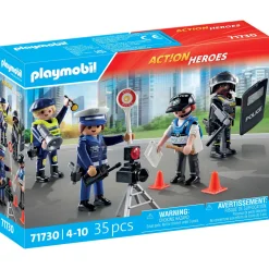 Playmobil 71730 politie figuren set