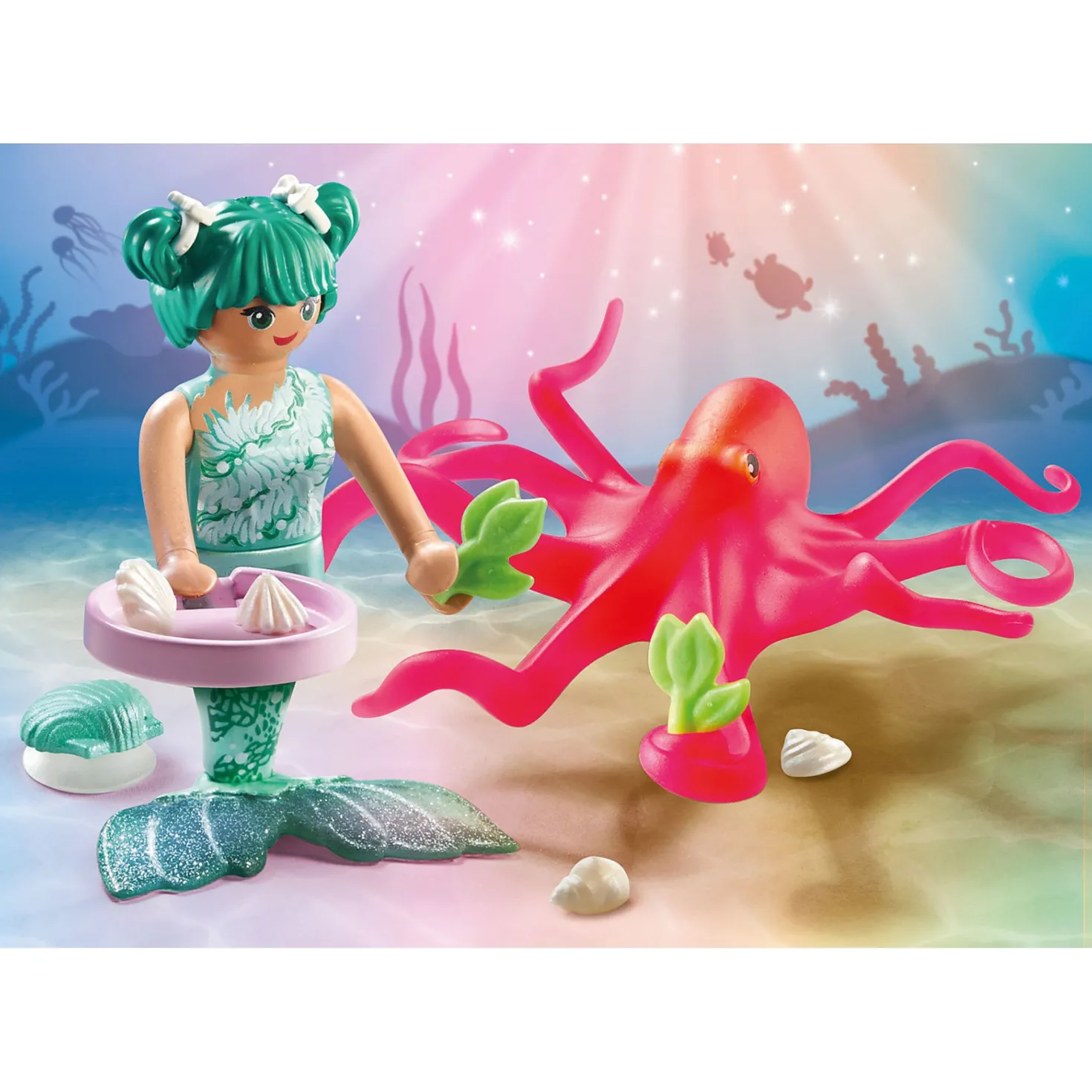 Playmobil 71503 Princess Magic Zeemeermin Met Van kleur veranderende octopus