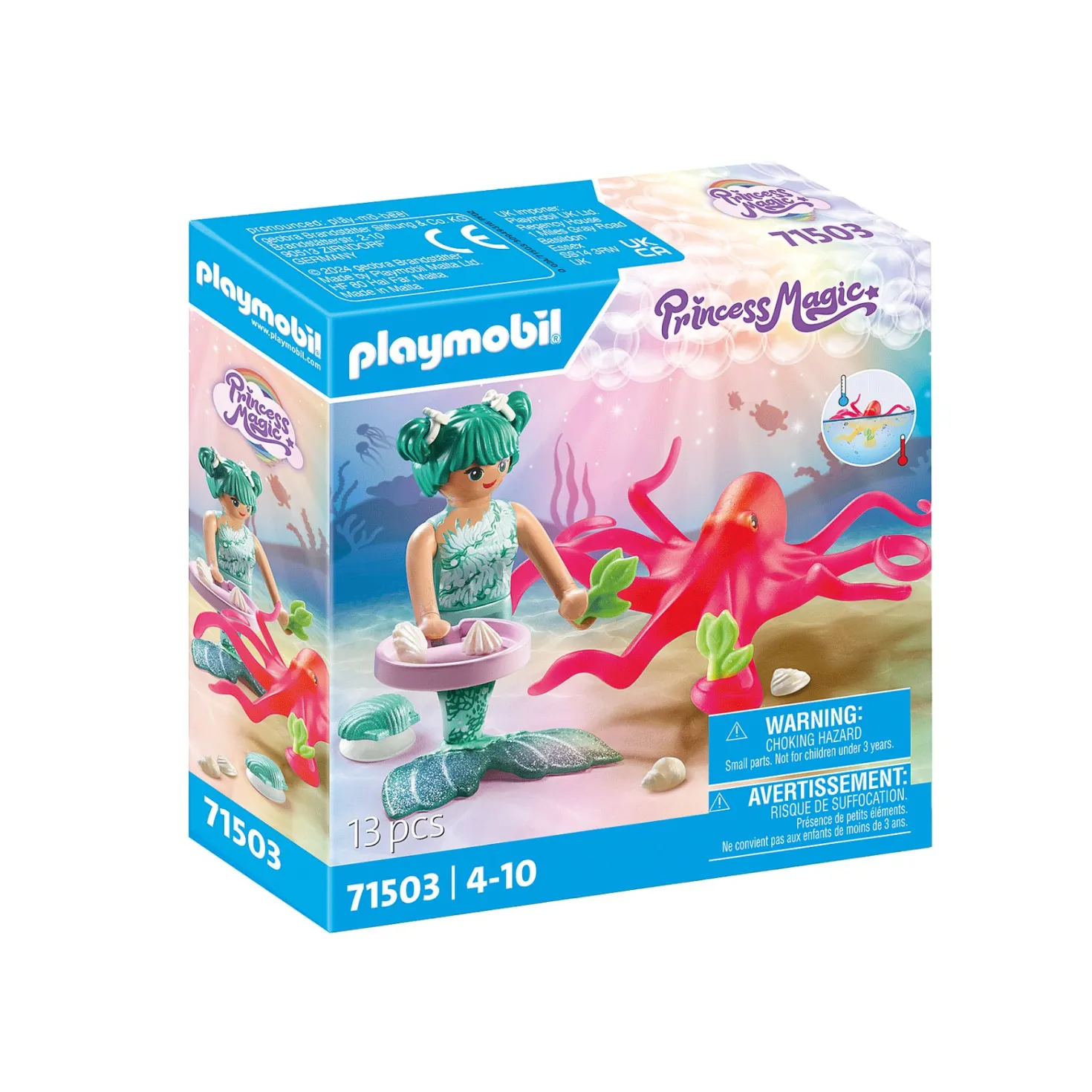 Playmobil 71503 Princess Magic Zeemeermin Met Van kleur veranderende octopus