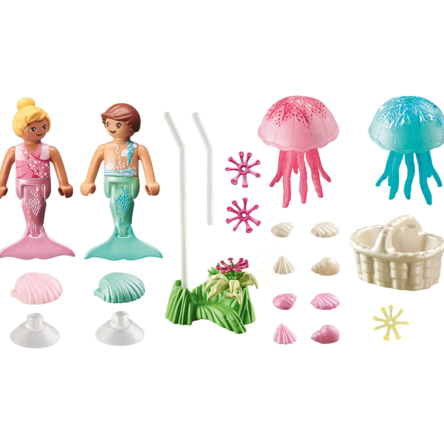 Playmobil 71504 Princess Magic Zeemeerminkinderen Met Kwallen