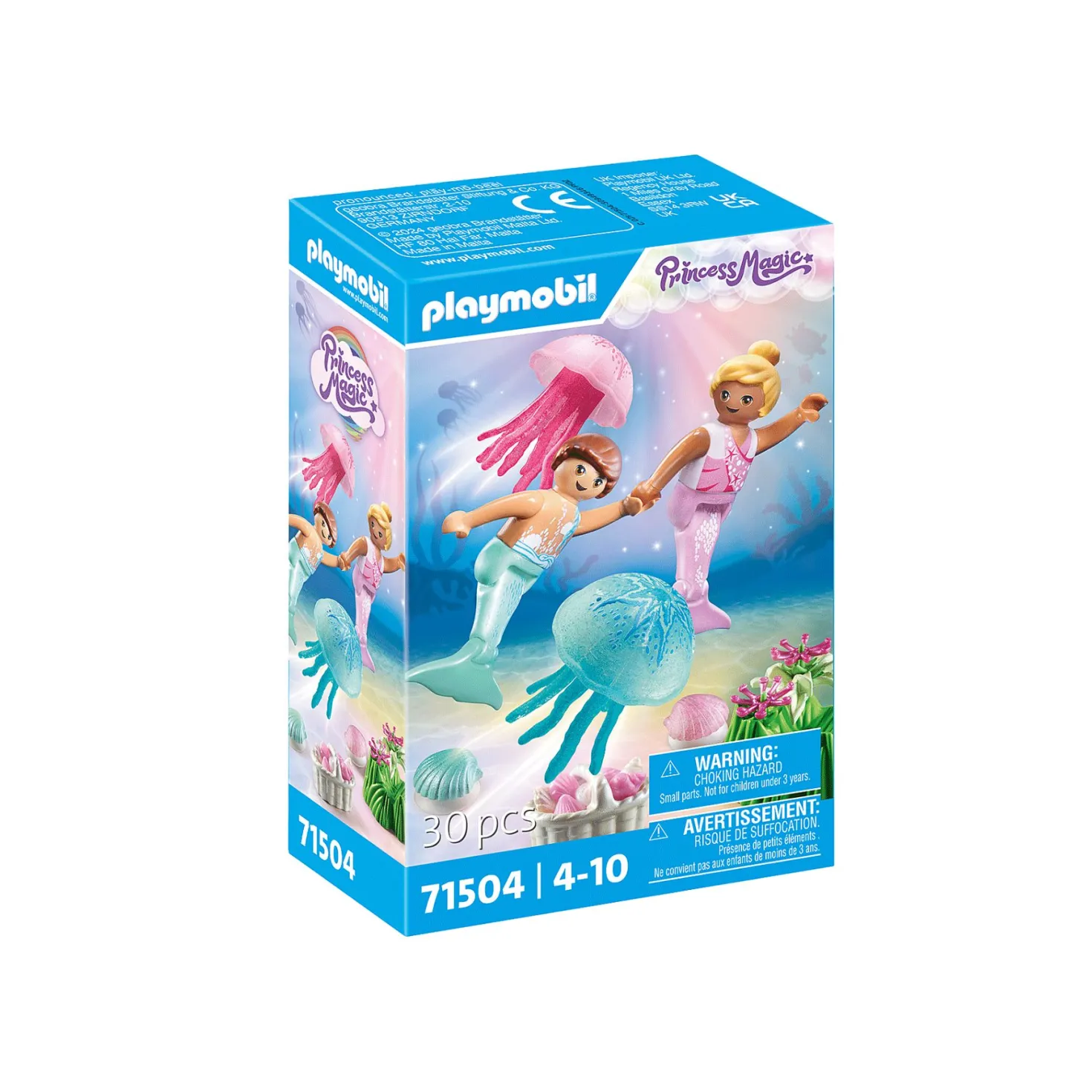 Playmobil 71504 Princess Magic Zeemeerminkinderen Met Kwallen