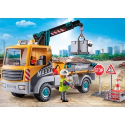 Playmobil 71750 vrachtwagen met kraan
