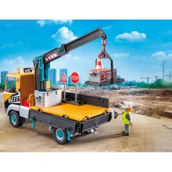 Playmobil 71750 vrachtwagen met kraan