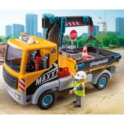 Playmobil 71750 vrachtwagen met kraan