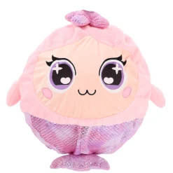Pluchiez bal bouncing furry 50 cm assorti