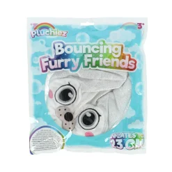 Pluchiez bal bouncing sparkle sea animal 23cm 4 assorti