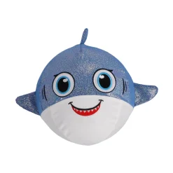 Pluchiez bal bouncing sparkle sea animal 23cm 4 assorti