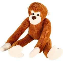 Pluchiez pluche aap met lange armen 80 cm bruin