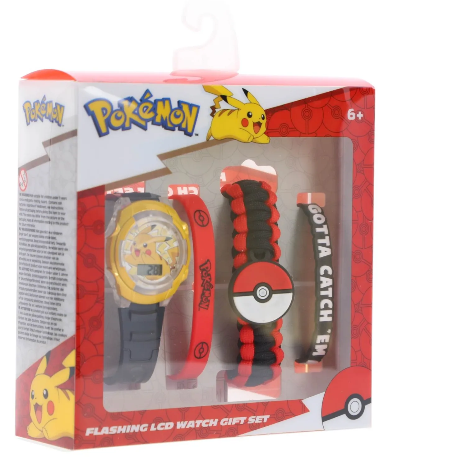 Pokemon Horloge Cadeauset