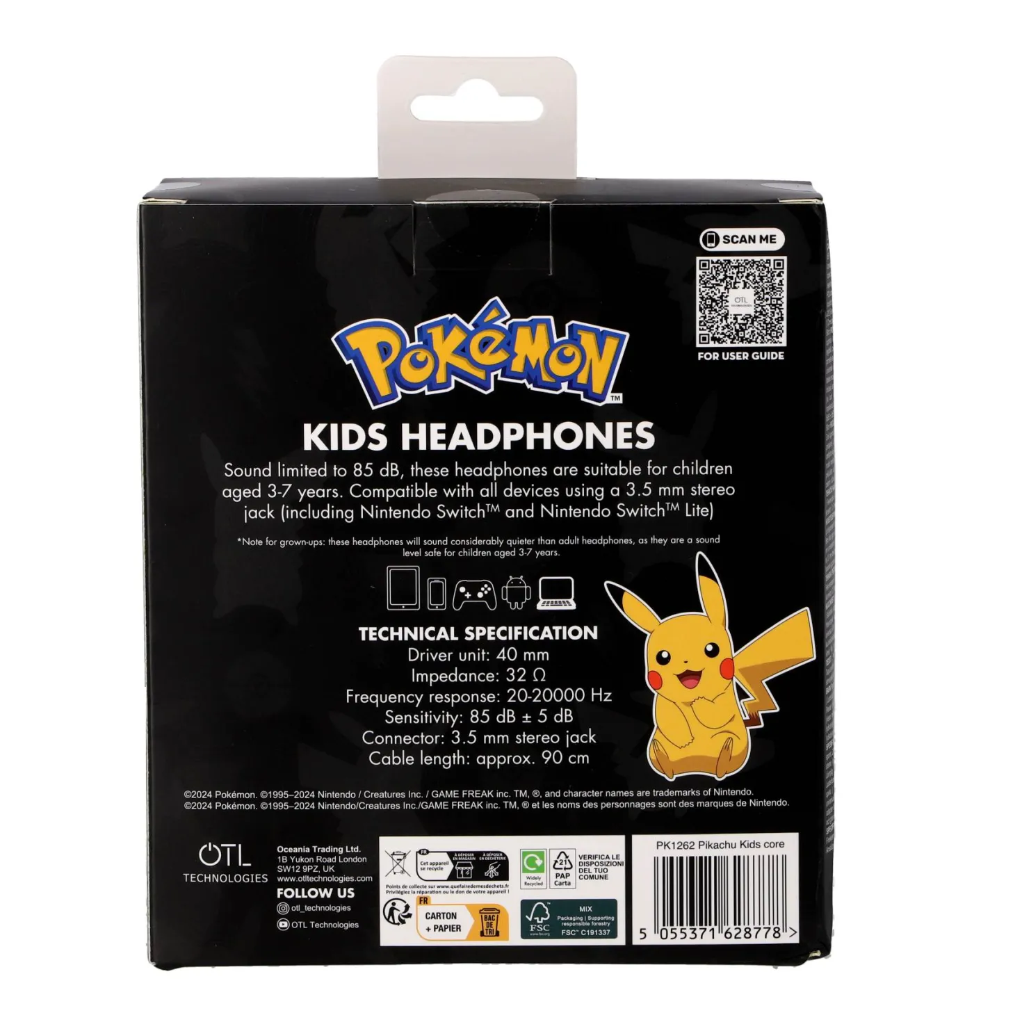 Pokemon Koptelefoon