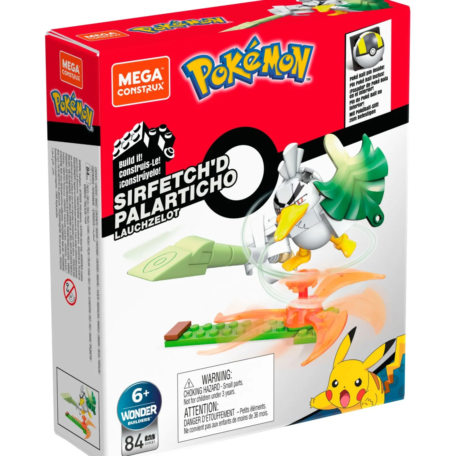 Pokemon mega construx power pack assorti