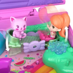 Polly Pocket Watermelon Gumball Kitty Compact