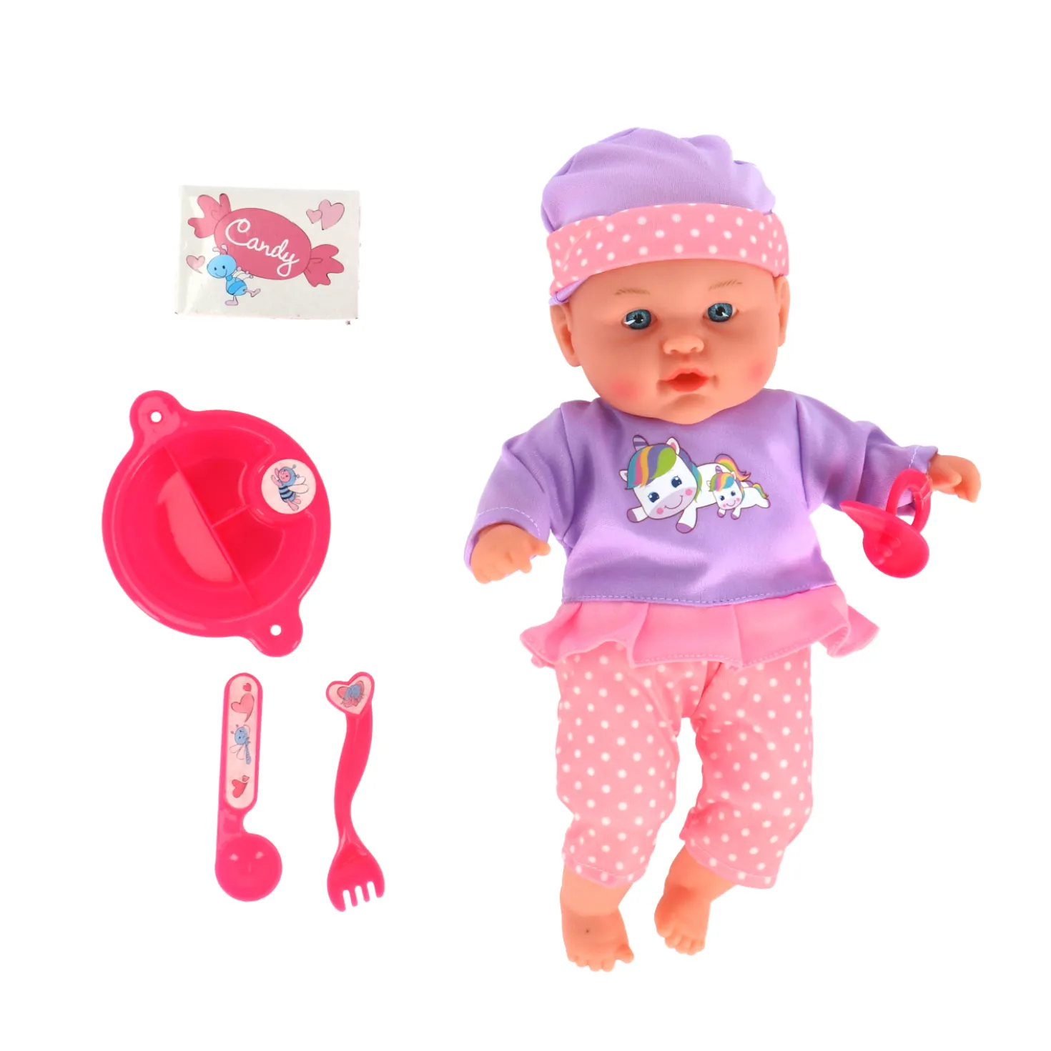 Pop 31 Cm 4 Geluiden + 5 Accessoires My Beautiful Dollsroom