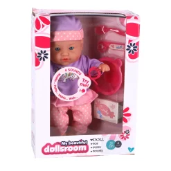 Pop 31 Cm 4 Geluiden + 5 Accessoires My Beautiful Dollsroom
