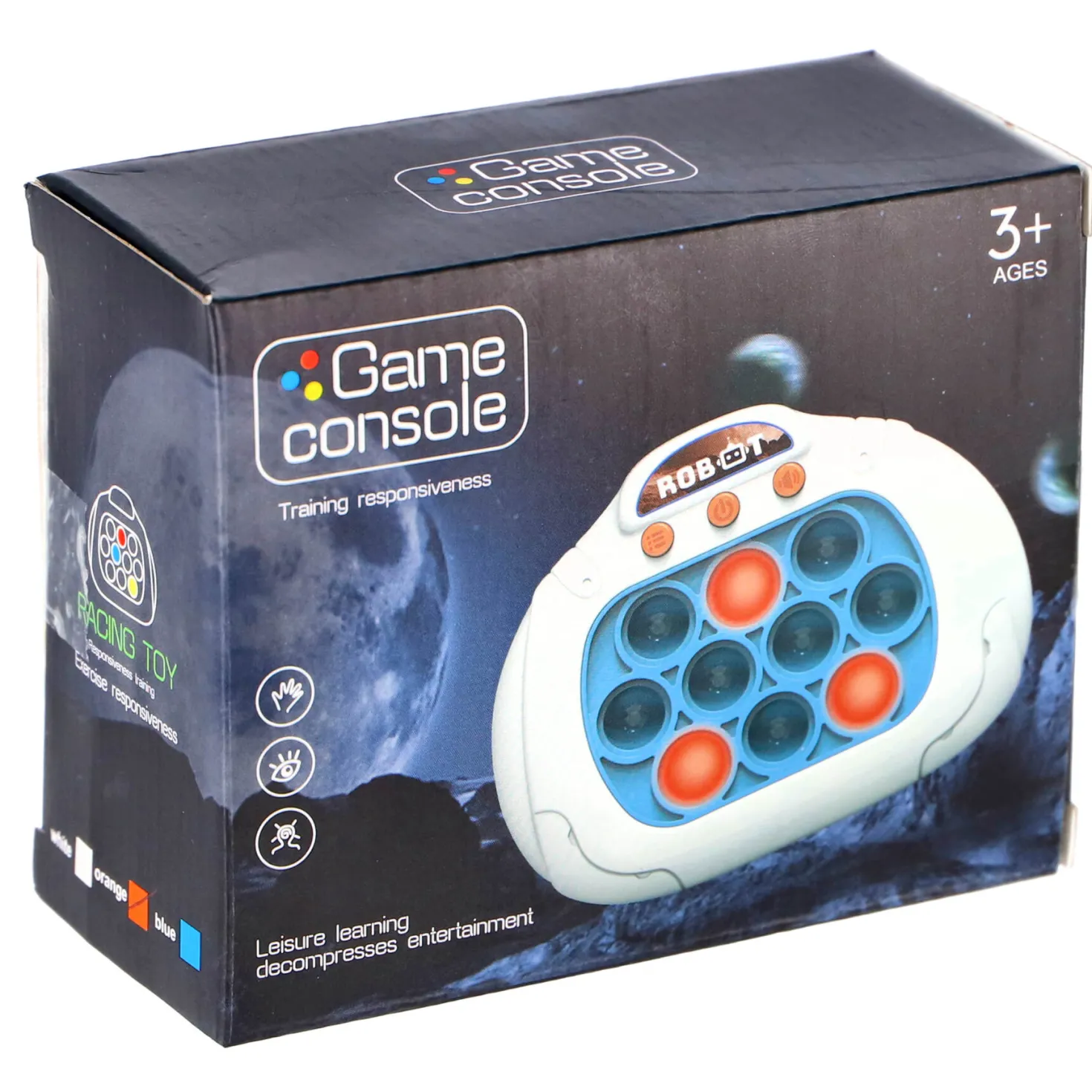 Pop it Quick Push Controller Assorti Met Licht en Geluid