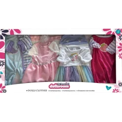 Poppenkledingset my beautiful dollsroom 4 stuks 45 cm