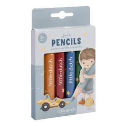 Potloden kort dik Little Dutch Jim 6 stuks