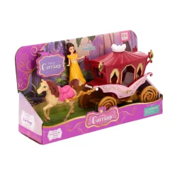 Princses met paardenkoets 3 assorti