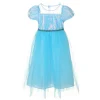 Prinsessenjurk blauw 110-116