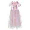 Prinsessenjurk roze 110-116