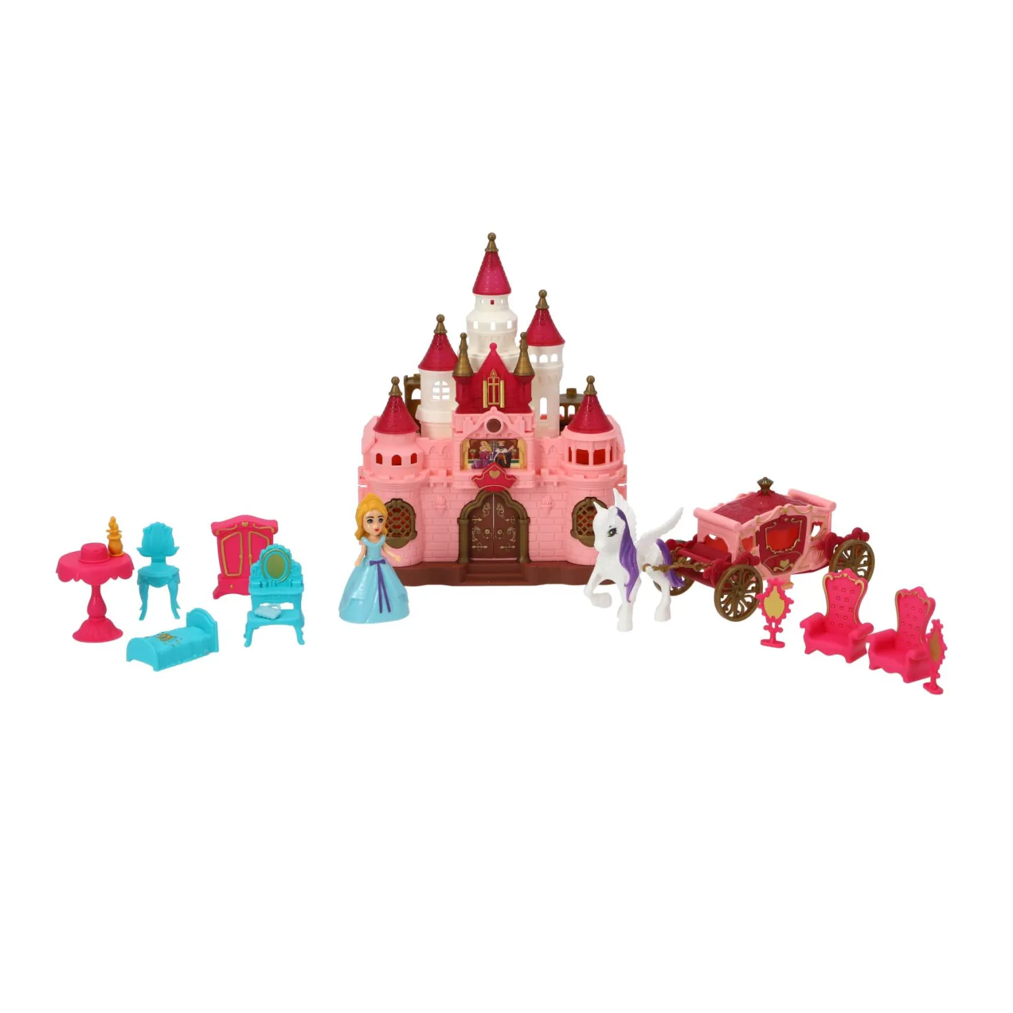 Prinsessenkasteel set compleet