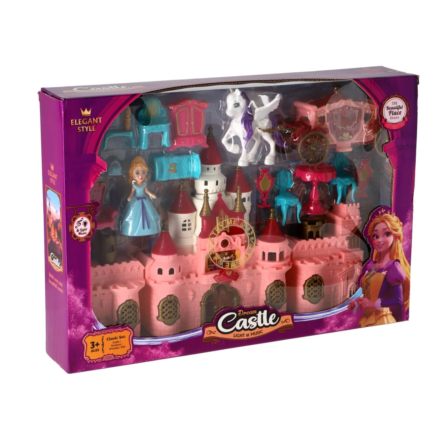 Prinsessenkasteel set compleet