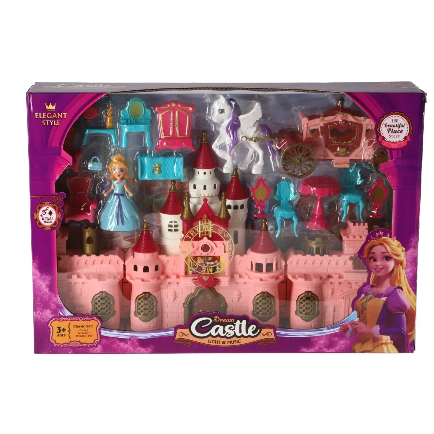 Prinsessenkasteel set compleet