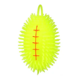 Puffer bal rugby 14cm 6 assorti