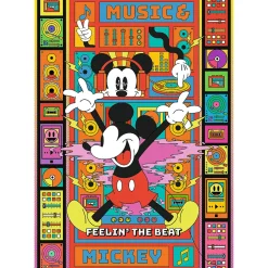 Puzzel Feel the beat Mickey 1000 stuks