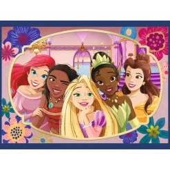 Puzzel 4 in 1 Disney Princess 4x88
