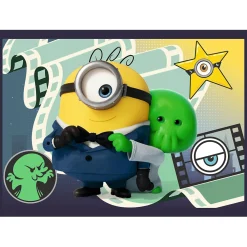 Puzzel 4 in 1 The Minions 3 12-15-20-24 stuks