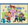Puzzel 4 in 1 Zootopia 35+48+54+70 stukjes