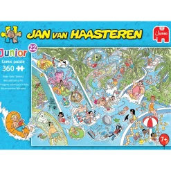 Puzzel Jan Van Haasteren Junior Waterglijbaan Puzzel Jan Van Haasteren Junior Waterglijbaan Gekt