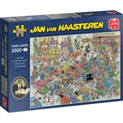 Puzzel Jan van Haasteren Nederlands kampioenschap mens erger je niet 2000 stukjes