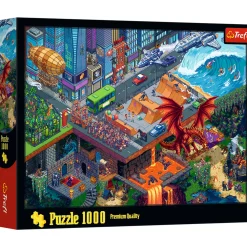 Puzzel Pixel city "Habbo" 1000 stuks