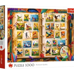 Puzzel postzegelcollectie 1000 stuks