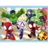 Puzzel Spidey and Friends 4 in 1